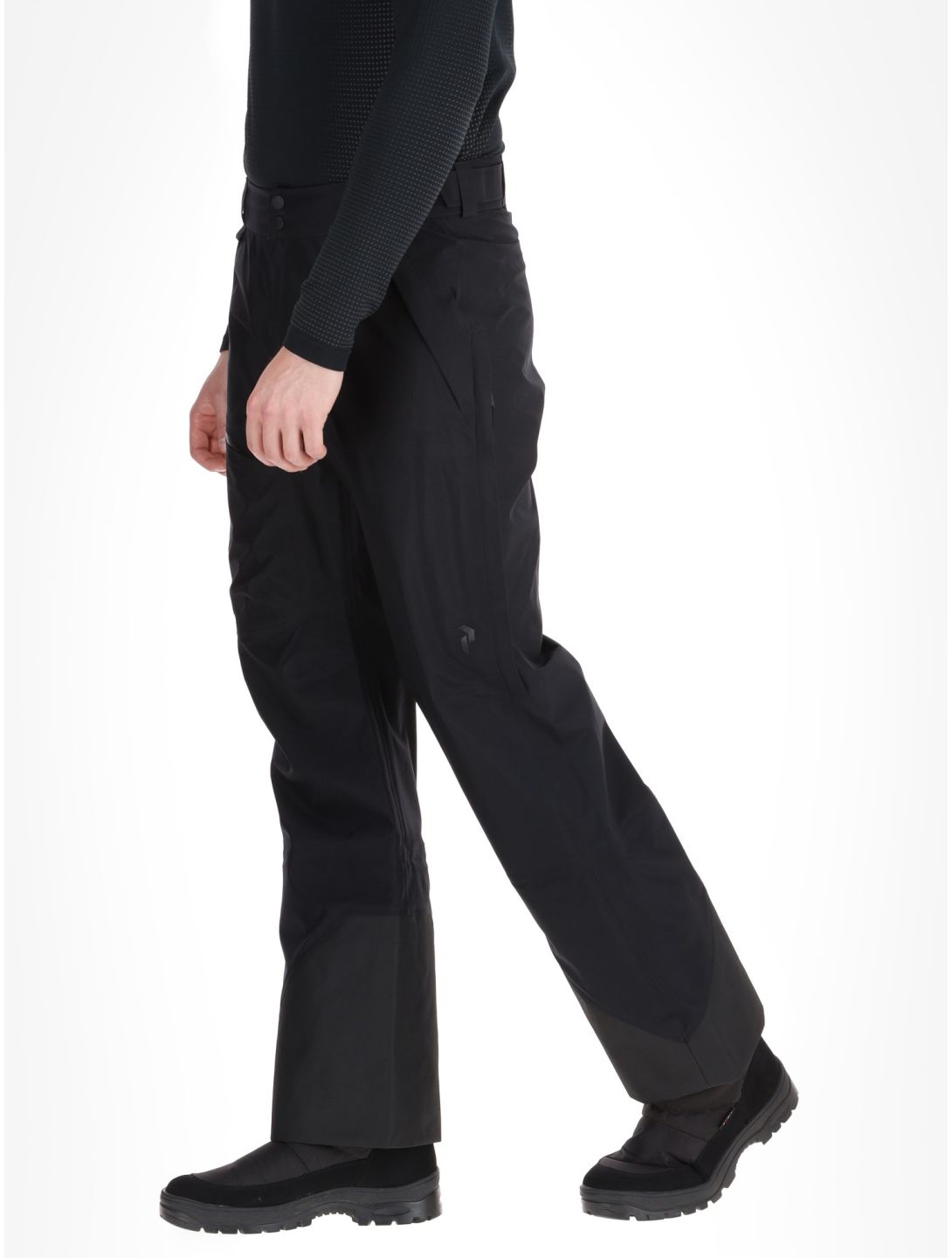 Peak Performance, M Vertical Gore-Tex 3L pantalones de esquí hardshell hombres Black / OffBlack negro 