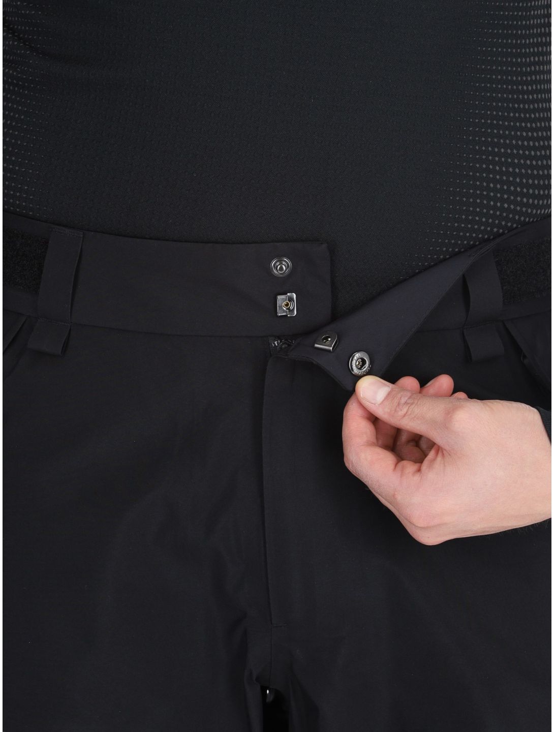 Peak Performance, M Vertical Gore-Tex 3L pantalones de esquí hardshell hombres Black / OffBlack negro 