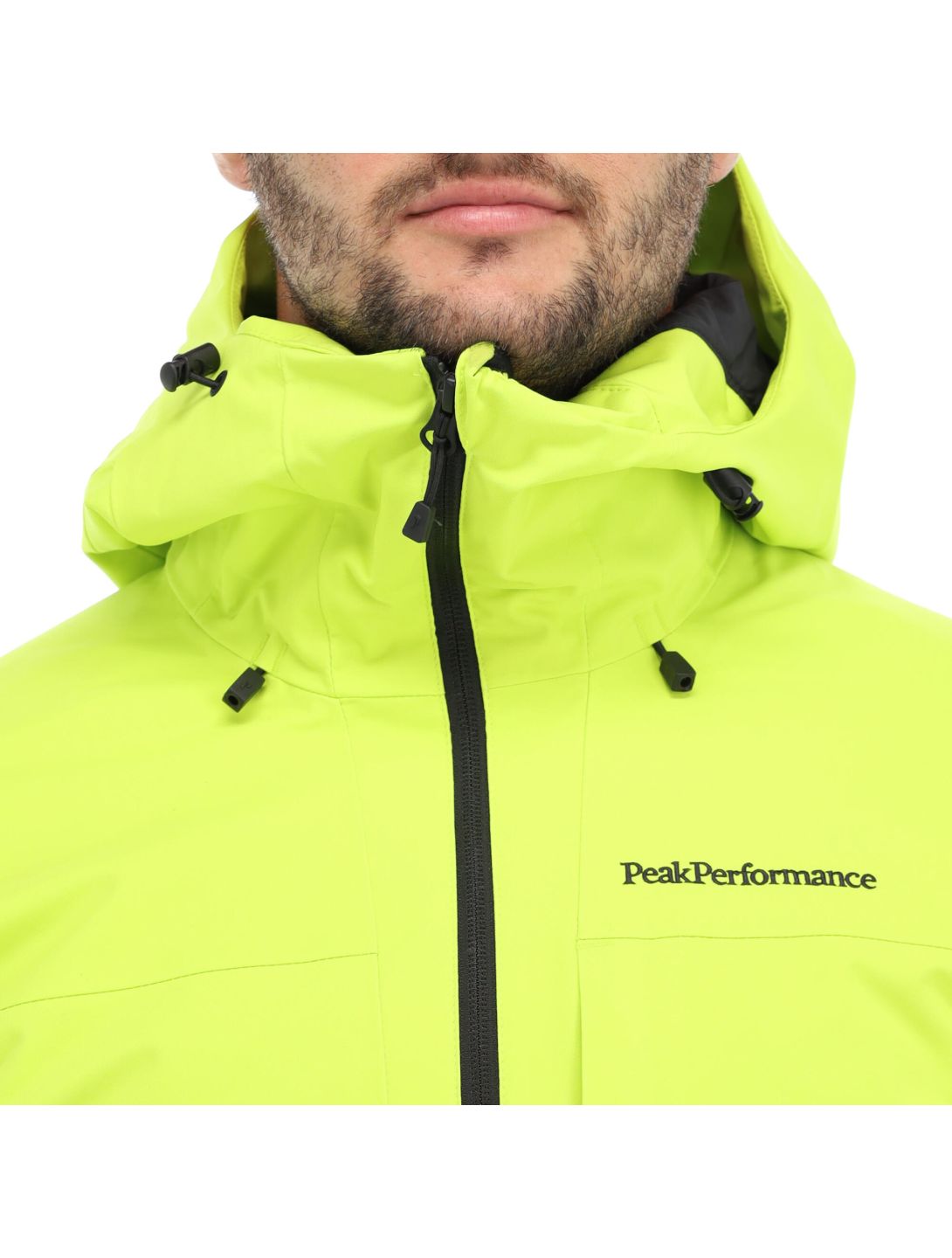 Peak Performance, Maroon chaqueta de esquí slim fit hombres nordic flash verde