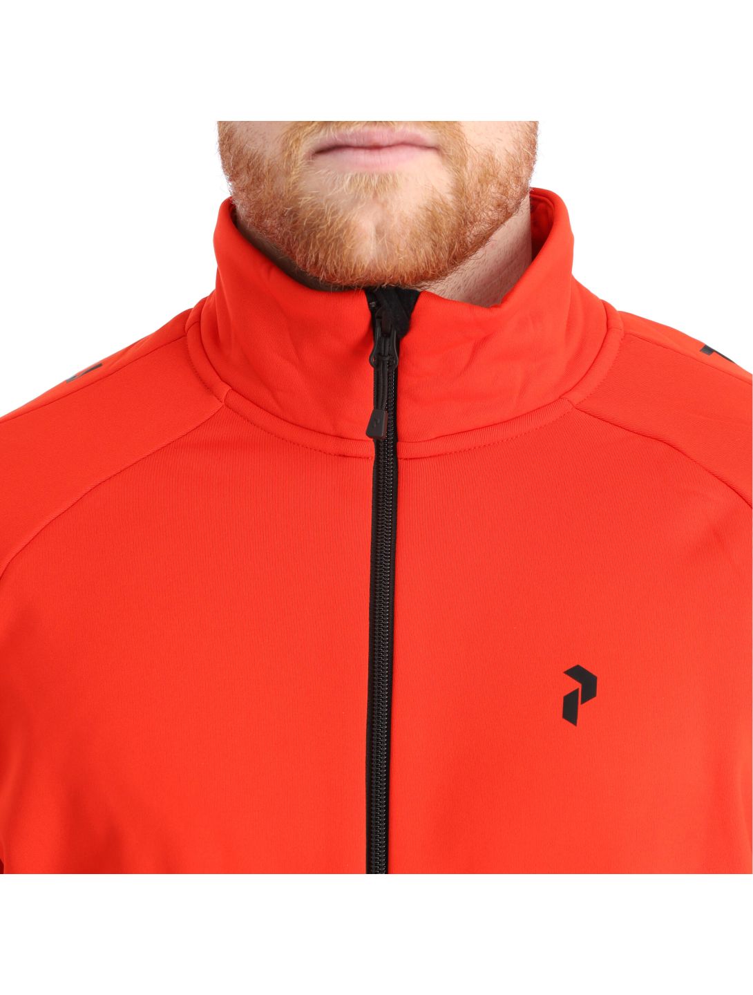 Peak Performance, Rider Zip Jacket chaleco hombres Racing rojo 