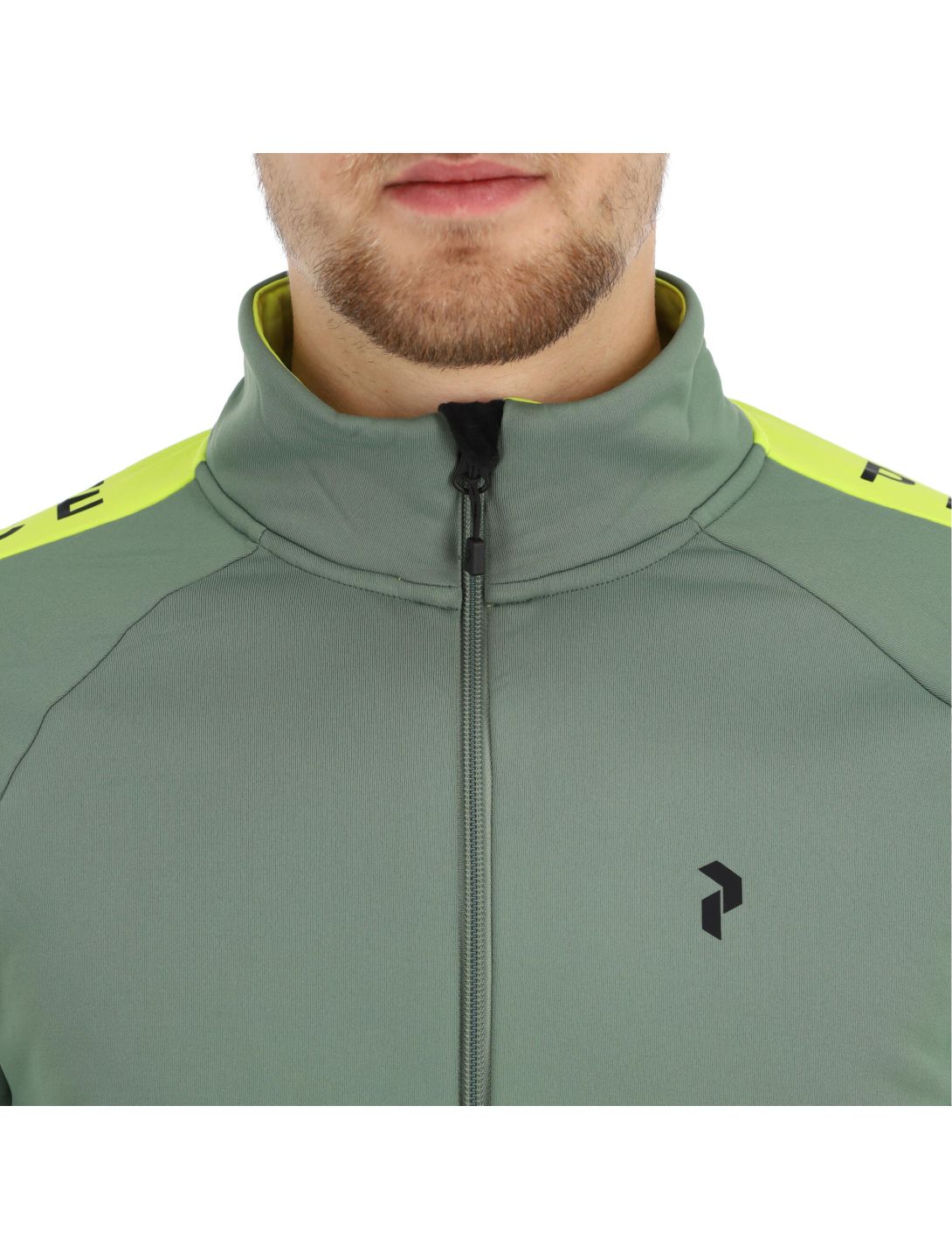 Peak Performance, Rider Zip chaleco hombres fells view verde 