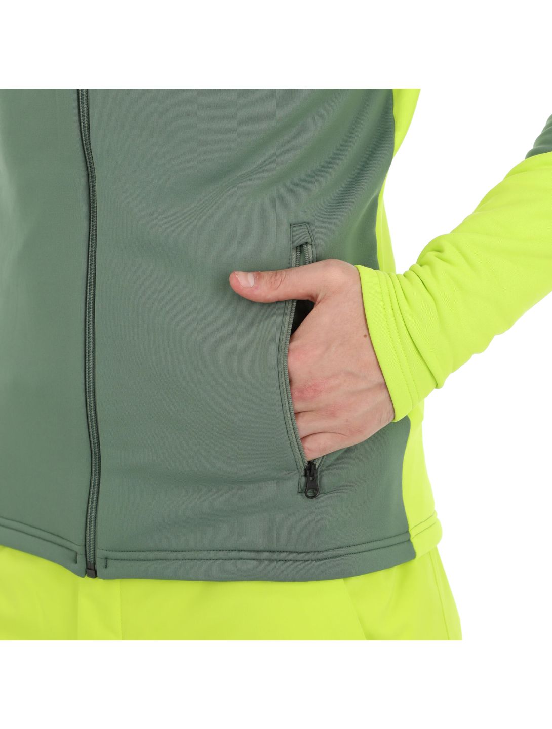 Peak Performance, Rider Zip chaleco hombres fells view verde 