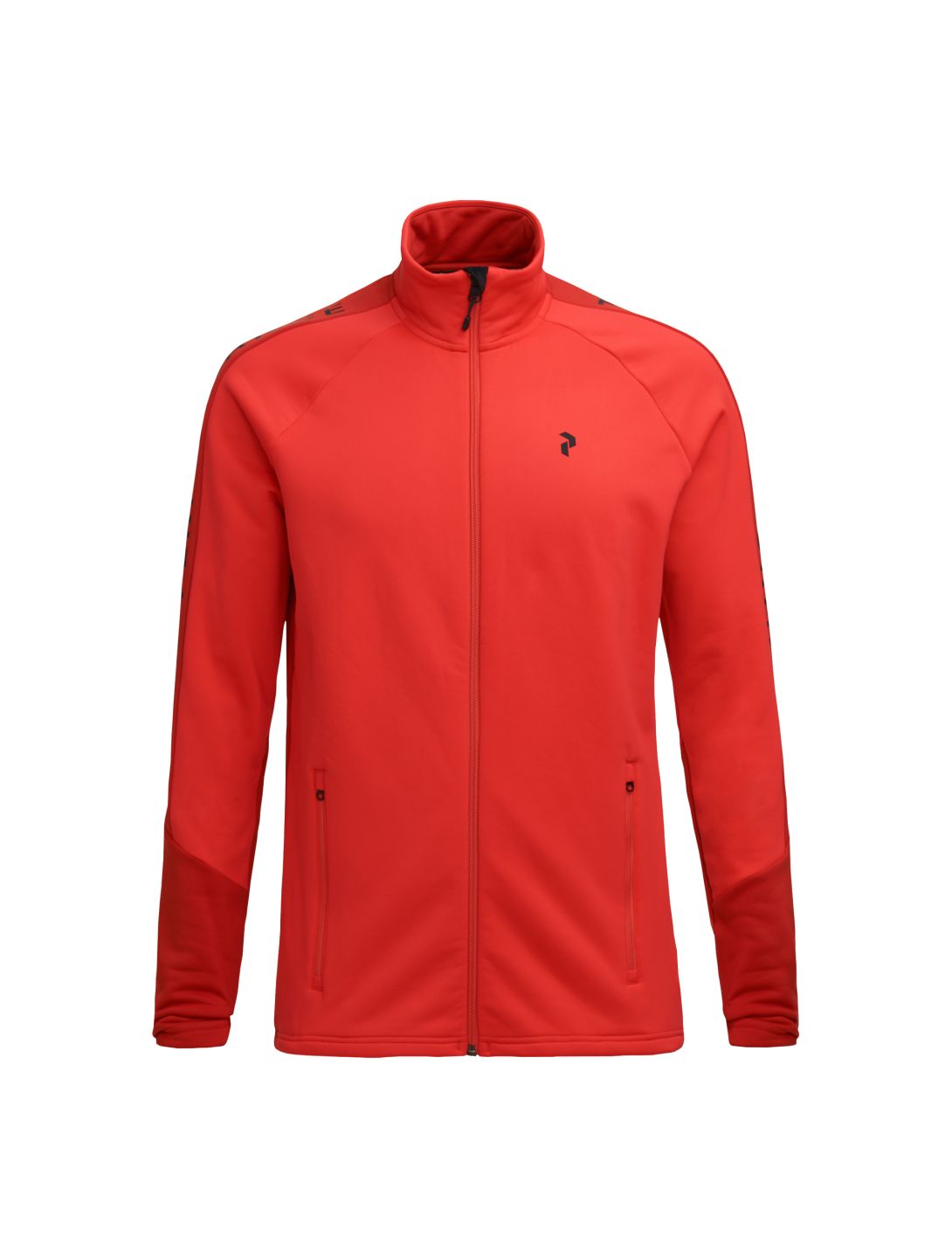 Peak Performance, Rider Zip chaleco hombres polar rojo 