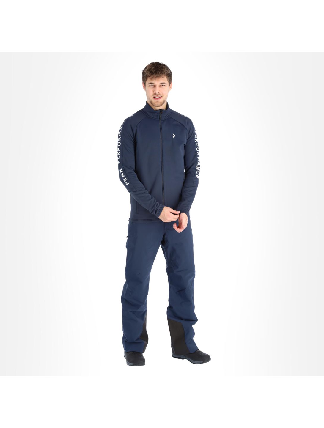 Peak Performance, Rider Zip chaleco hombres shadow azul 