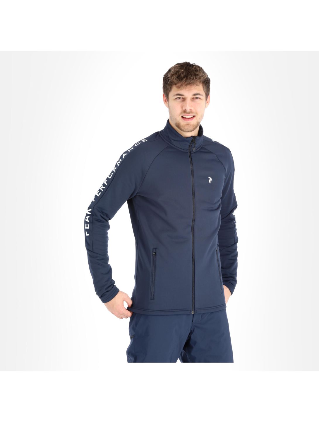 Peak Performance, Rider Zip chaleco hombres shadow azul 