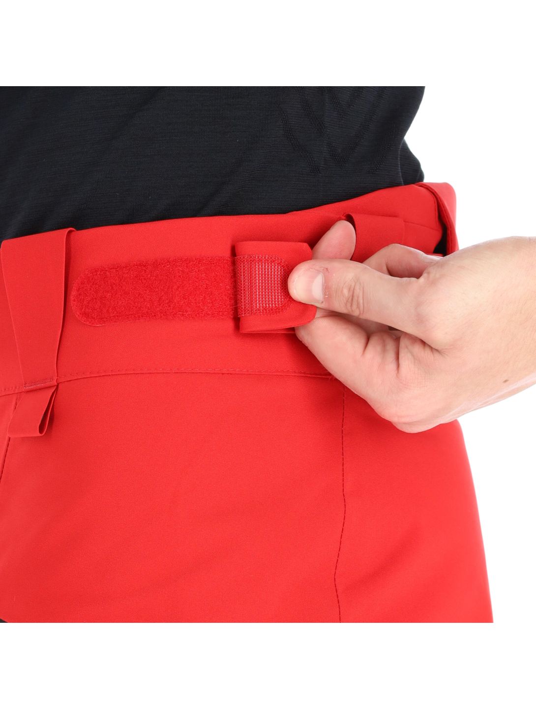 Peak Performance, Scoot pantalones de esquí slim fit hombres alpine rojo