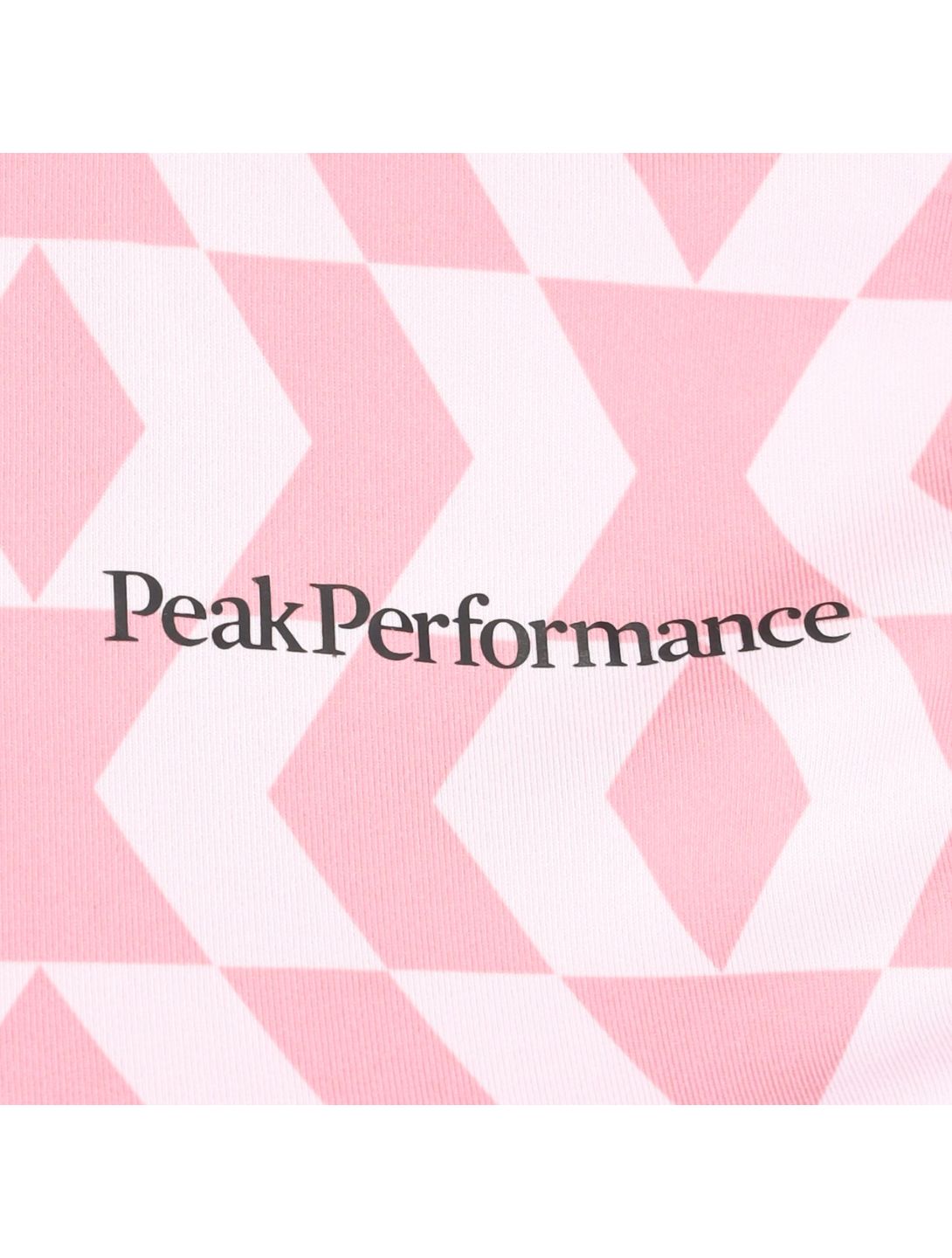 Peak Performance, Spirit Half Zip Printed camisa termoactiva mujeres pattern rosa