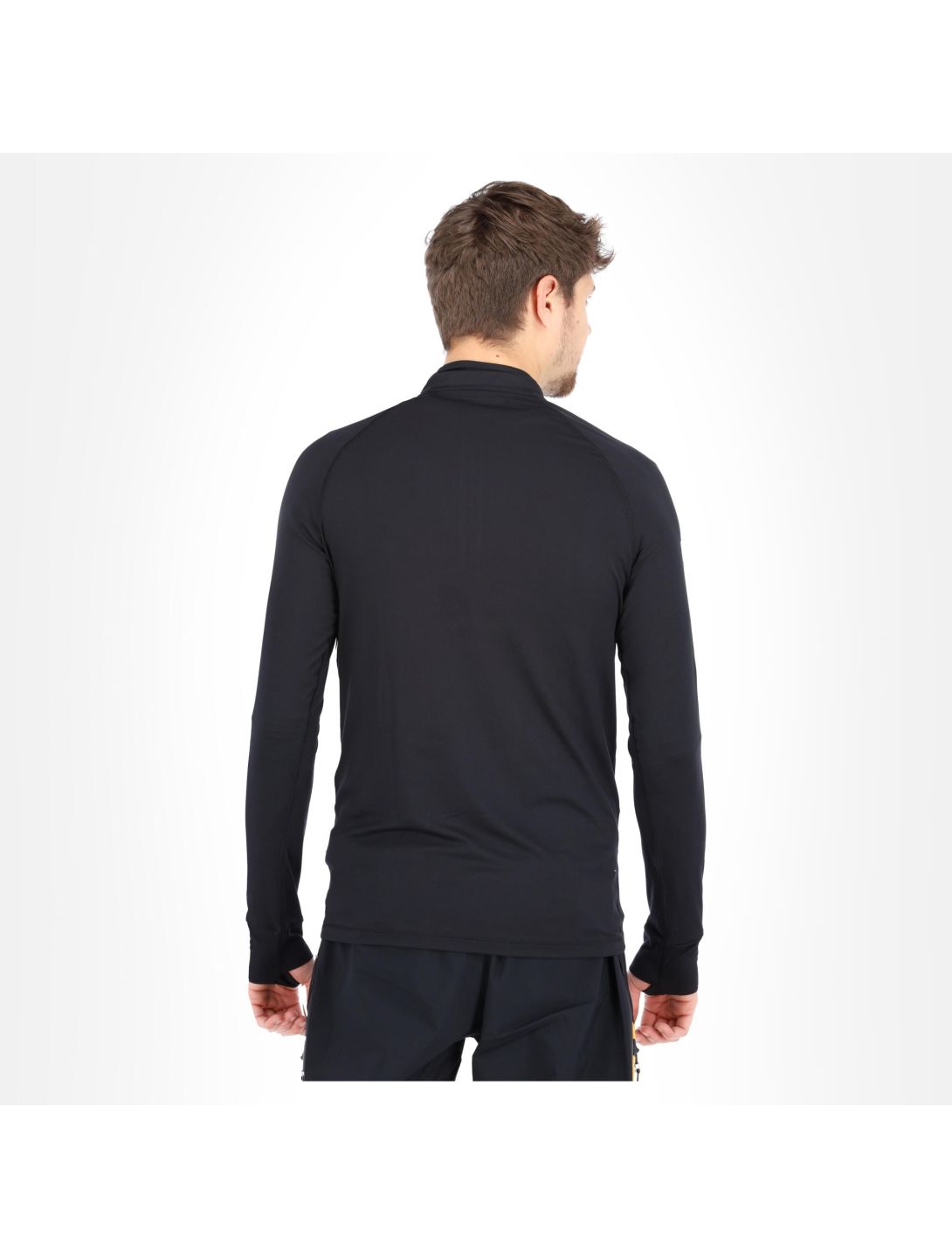 Peak Performance, Spirit Half Zip camisa termoactiva hombres negro