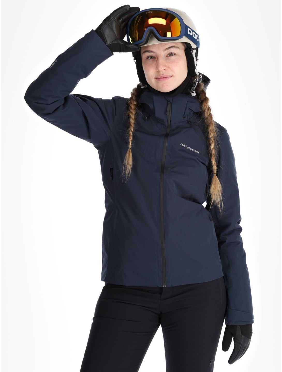 Peak Performance, W Anima chaqueta de esquí mujeres Blue Shadow azul 