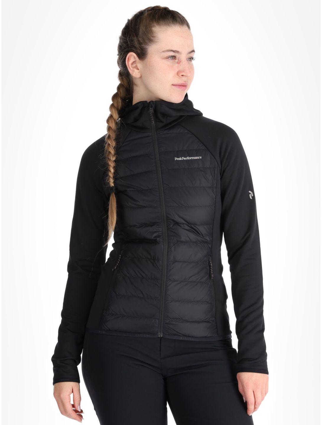 Peak Performance, W Down Hybrid Hood chaleco mujeres 