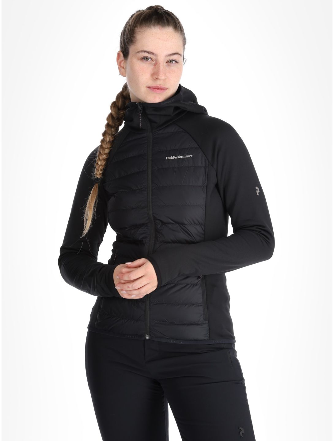 Peak Performance, W Down Hybrid Hood chaleco mujeres 