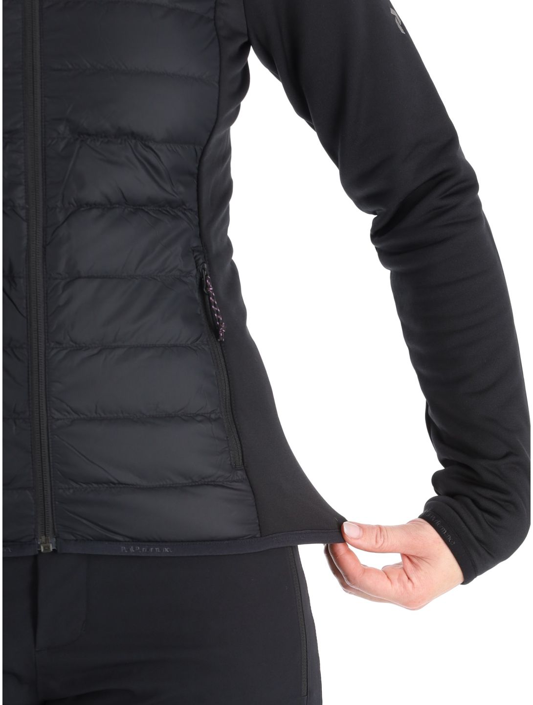 Peak Performance, W Down Hybrid Hood chaleco mujeres 