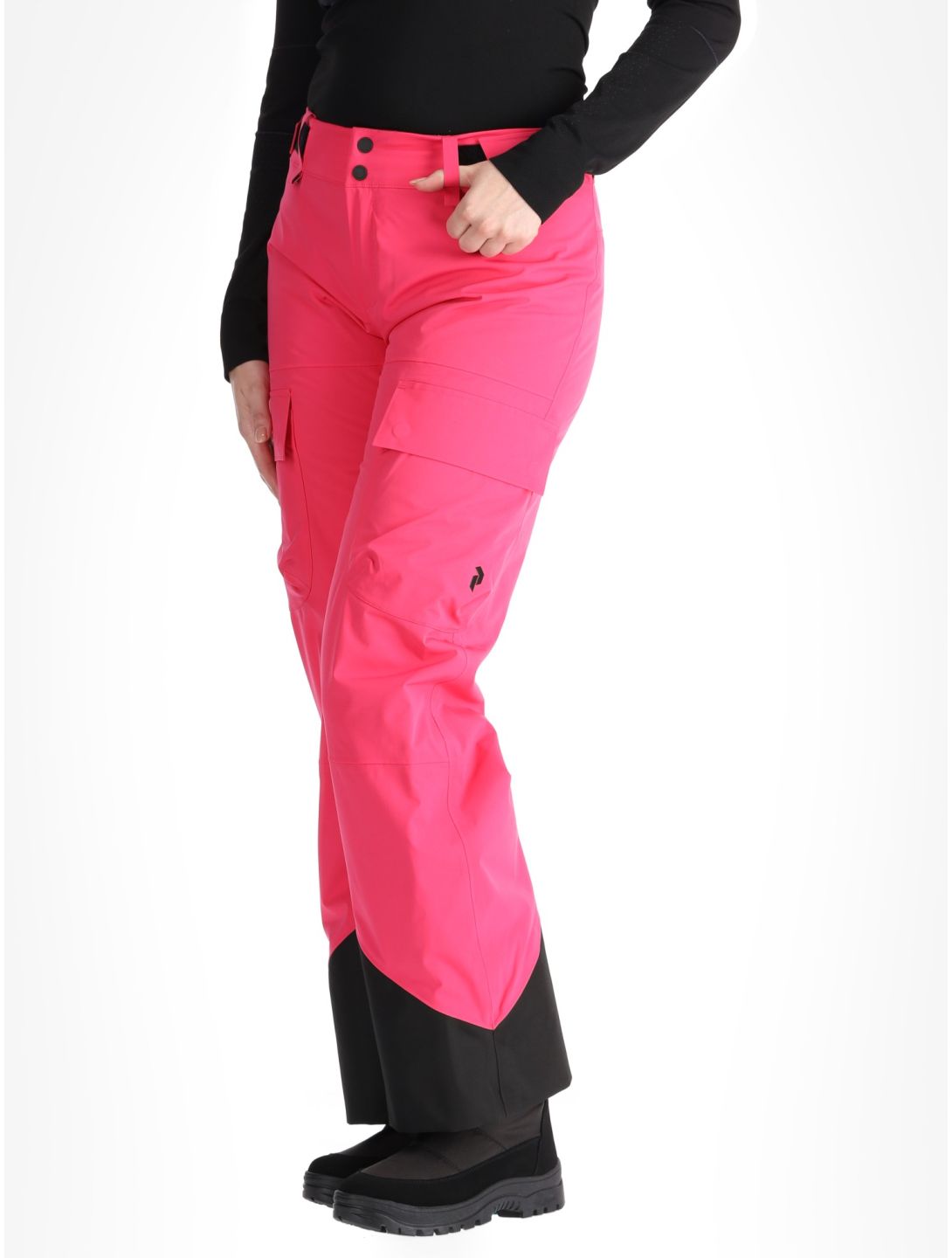 Peak Performance, W Edge 2L pantalones de esquí mujeres Beetroot Purple púrpura 