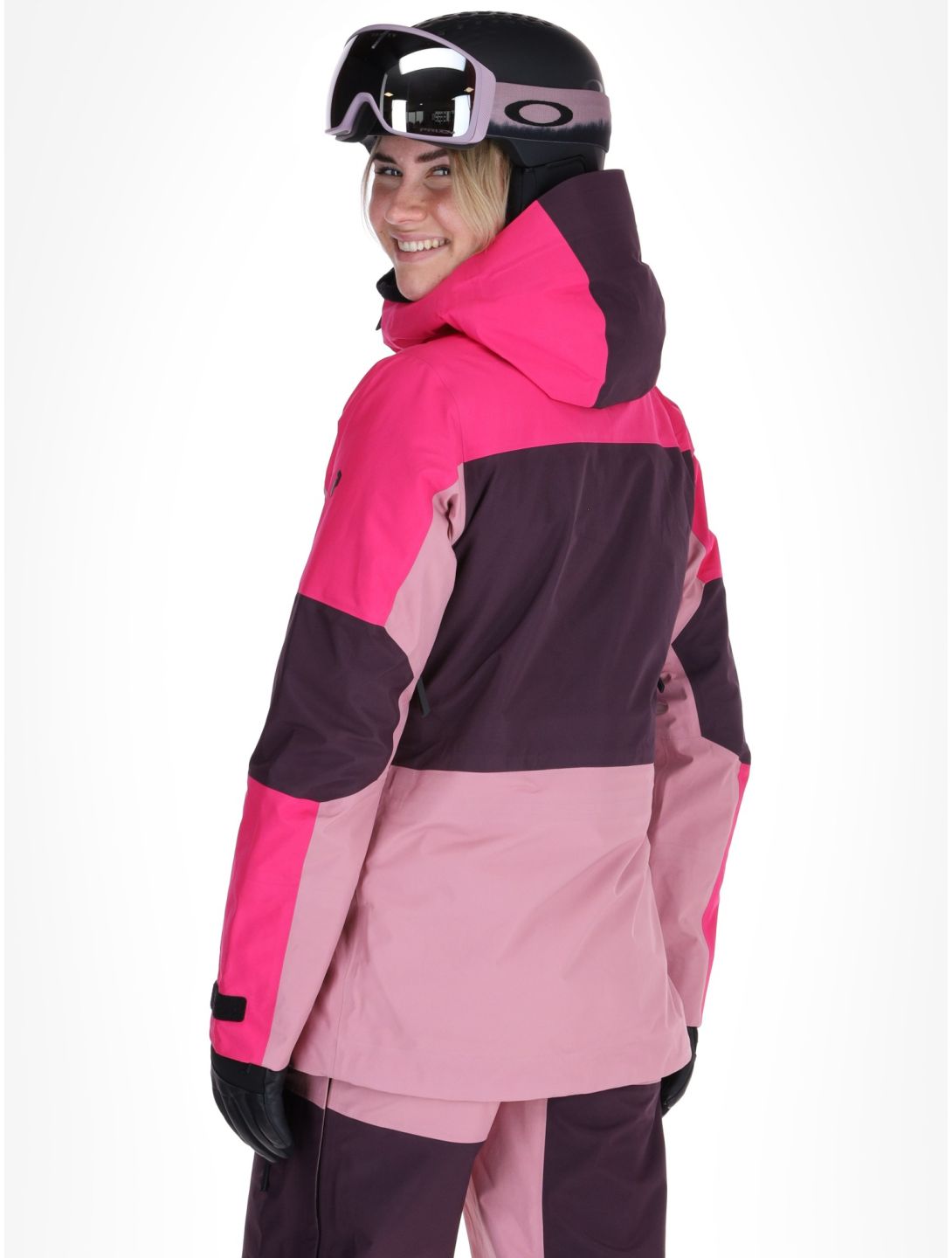 Peak Performance, W Gravity Gore-Tex 3L chaqueta de esquí hardshell mujeres Beetroot Purple / Mystic Purple / Bitter Root púrpura, rosa 