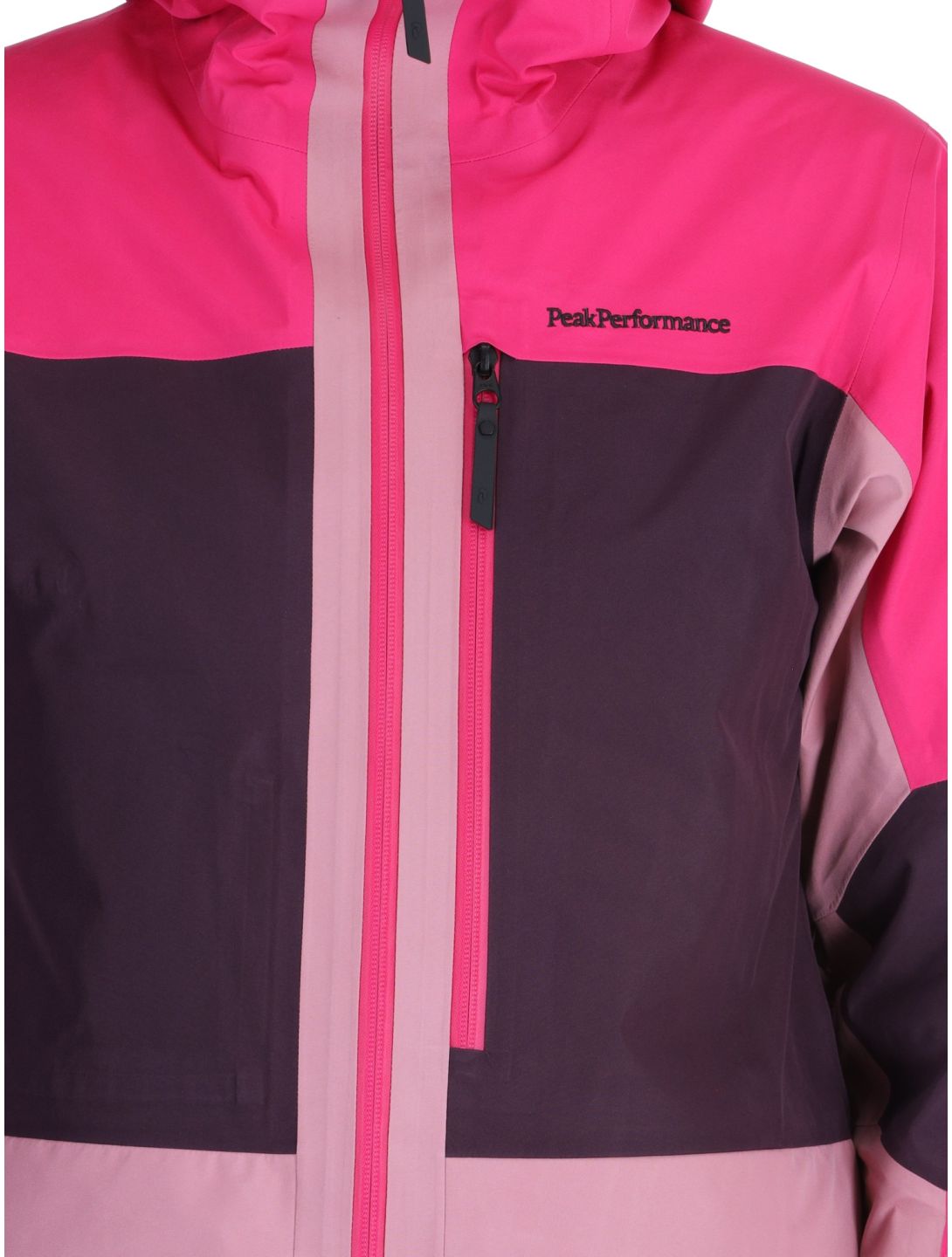 Peak Performance, W Gravity Gore-Tex 3L chaqueta de esquí hardshell mujeres Beetroot Purple / Mystic Purple / Bitter Root púrpura, rosa 