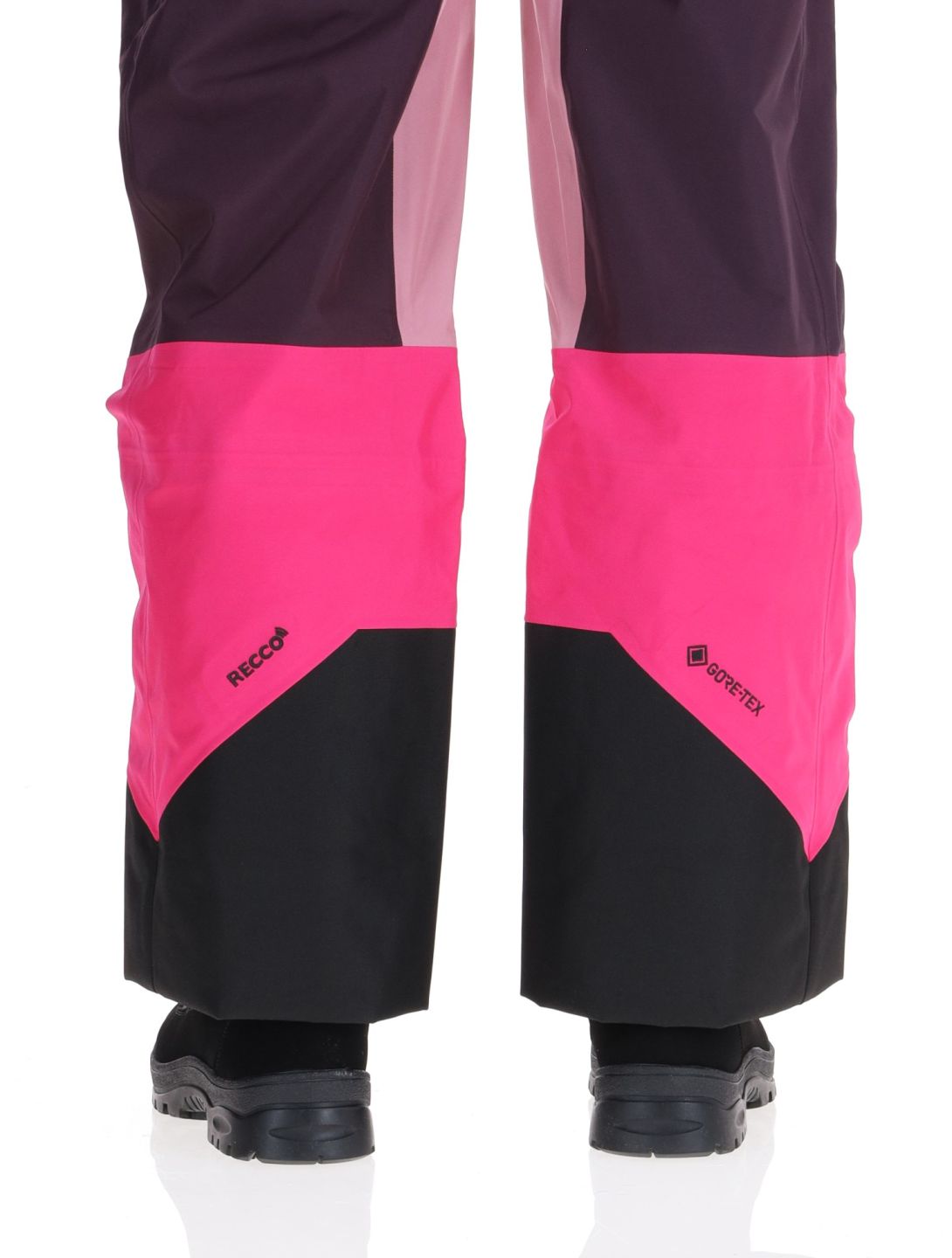 Peak Performance, W Gravity Gore-Tex 3L pantalones de esquí hardshell mujeres Bitter Root / Mystic Purple / Beetroot Purple púrpura, rosa 