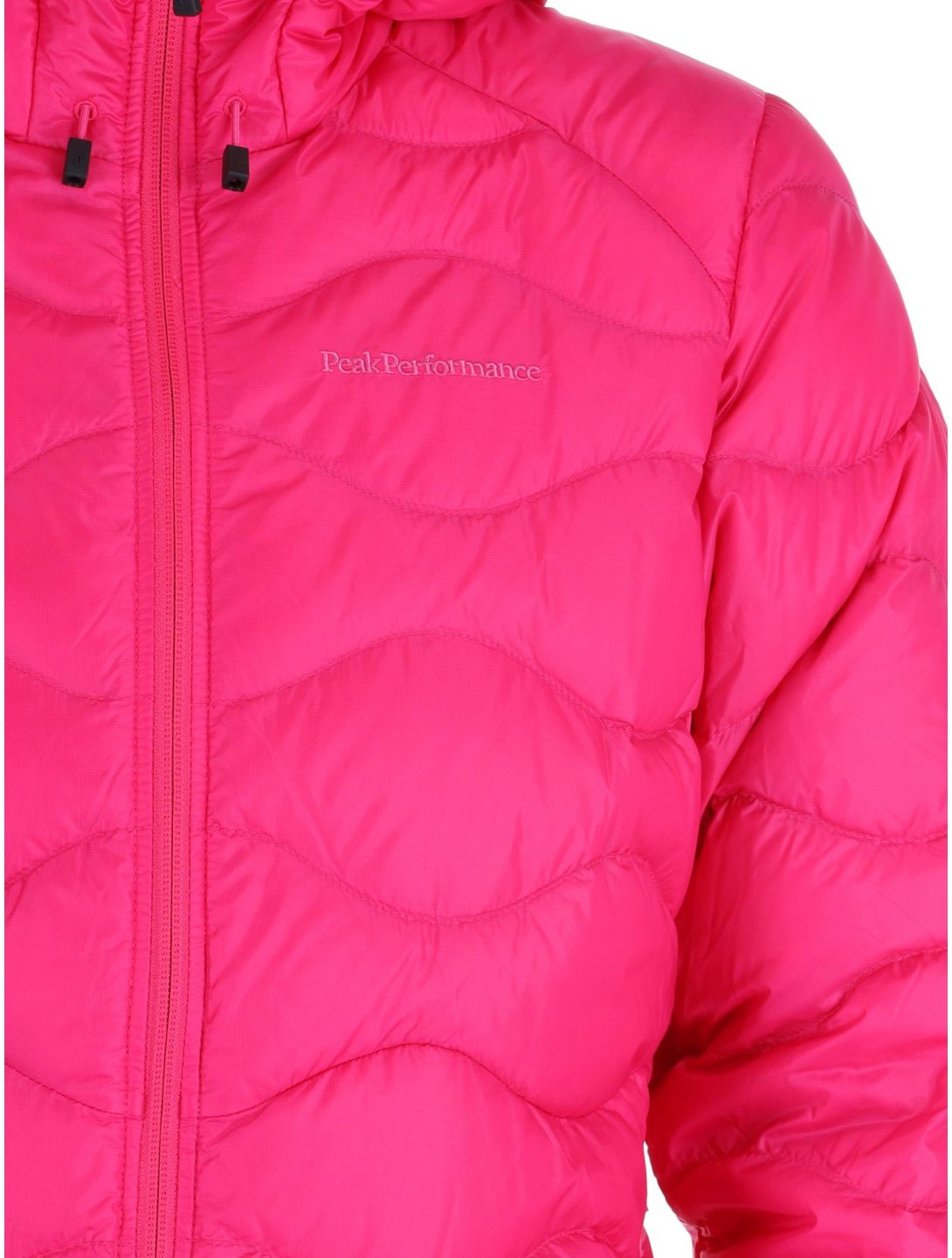 Peak Performance, W Helium Down Hood chaqueta de plumas mujeres Beetroot Purple púrpura 