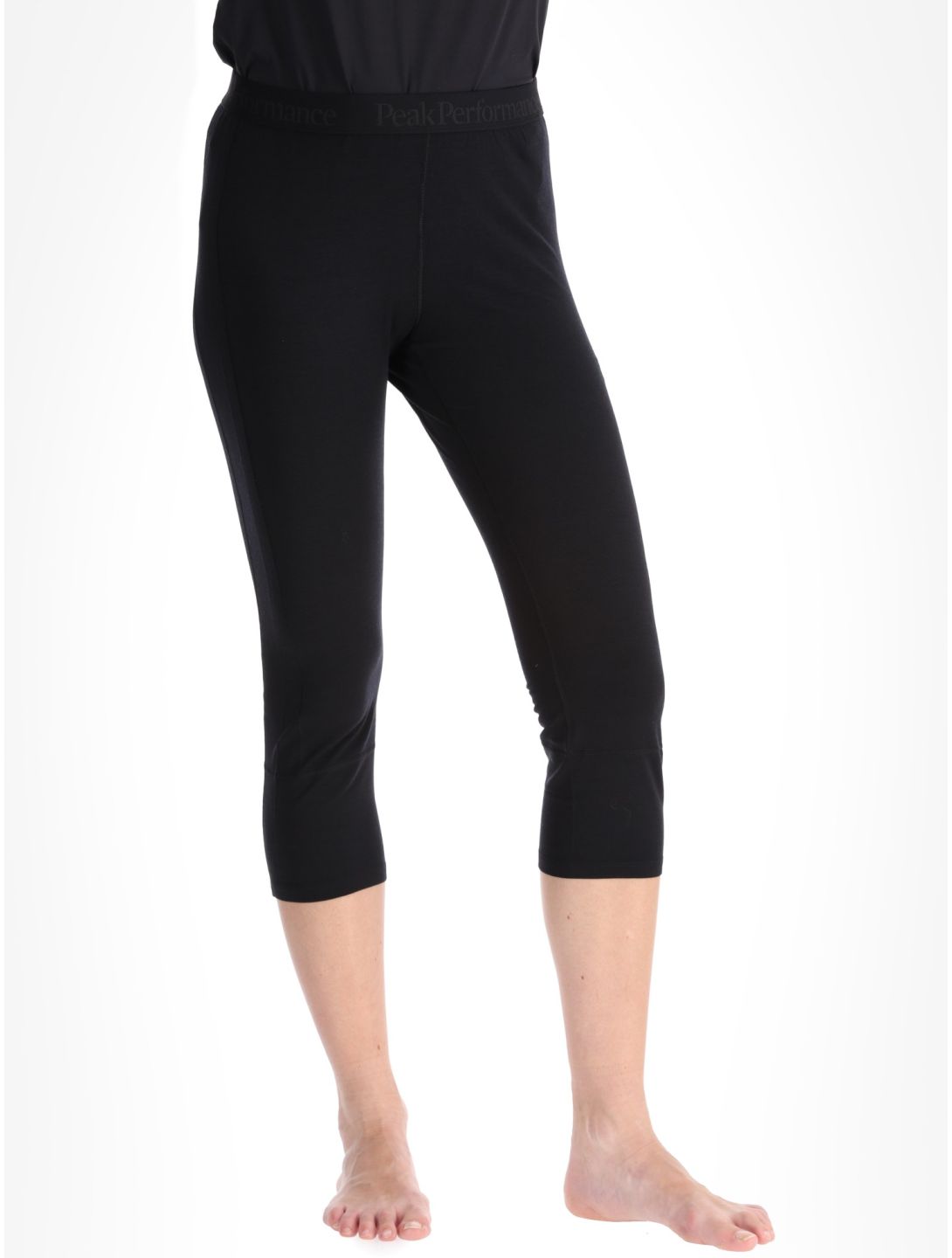 Peak Performance, W Magic Short John pantalón termoactivo mujeres Black / Black negro 