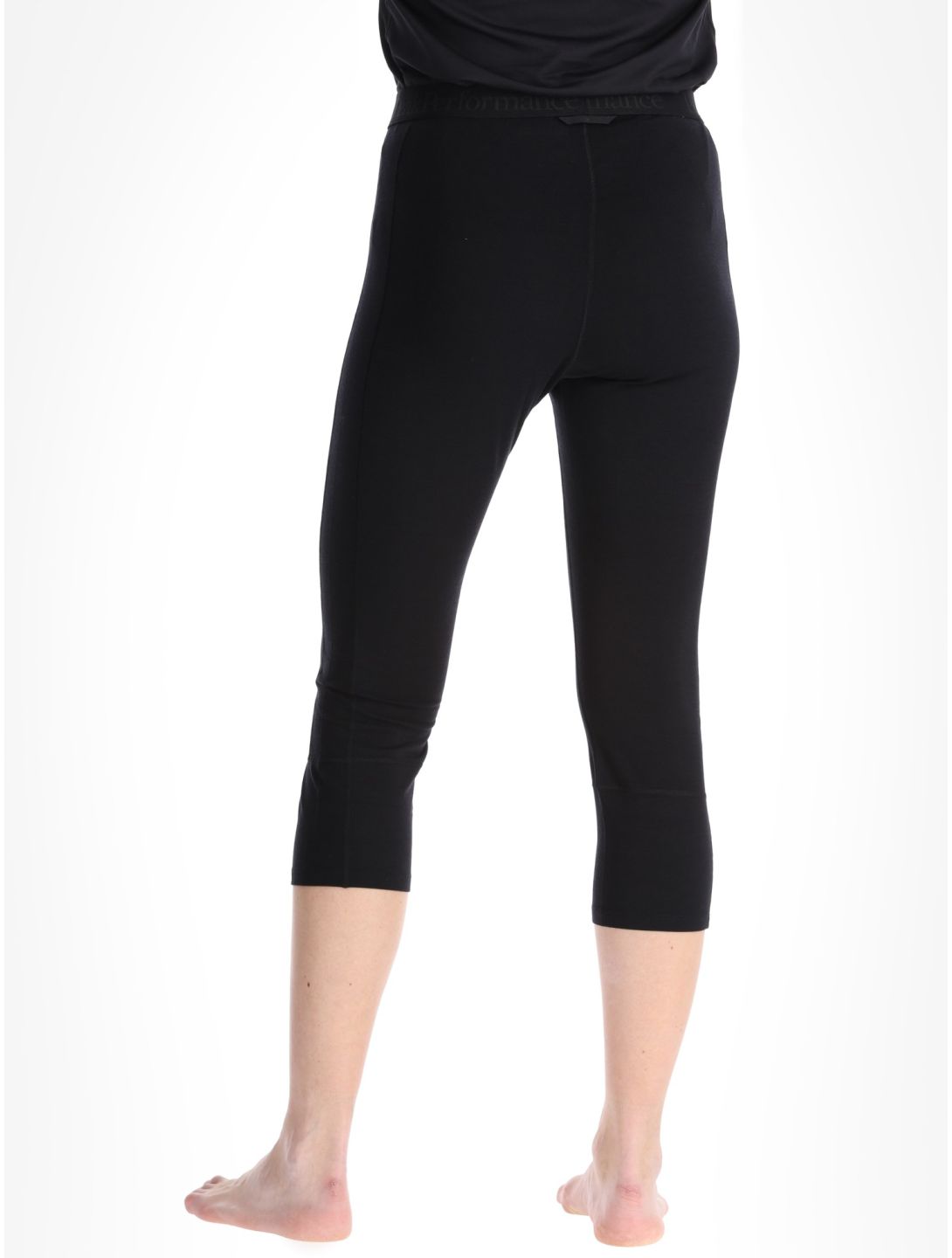 Peak Performance, W Magic Short John pantalón termoactivo mujeres Black / Black negro 