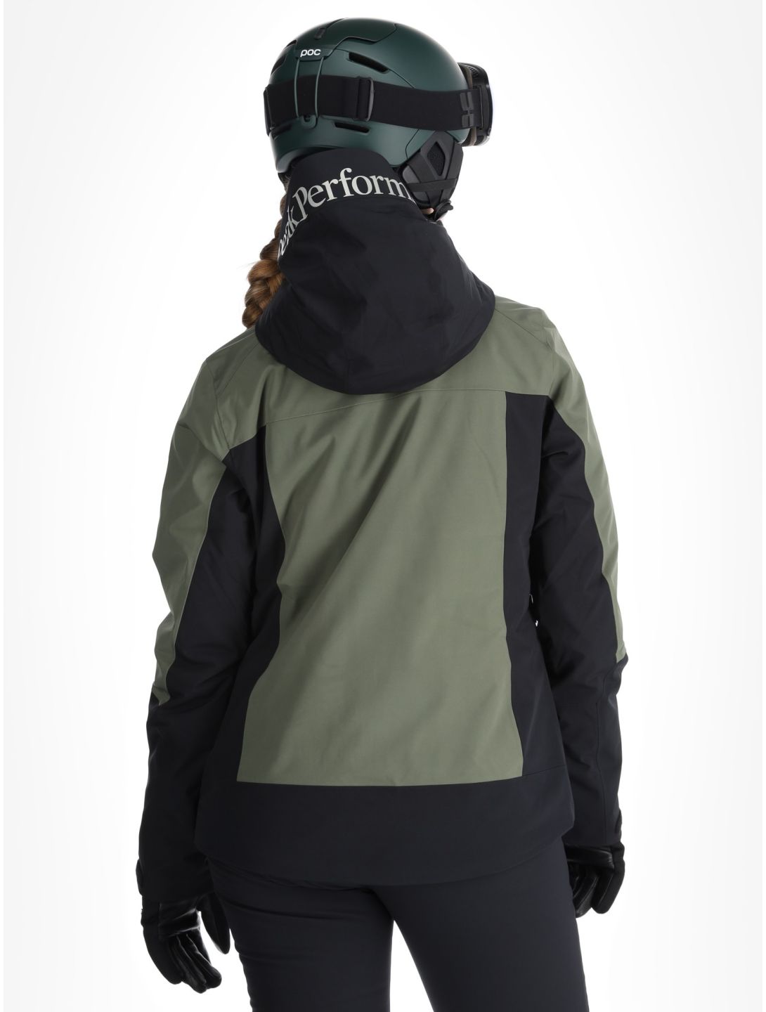 Peak Performance, W Rider Tech 2L chaqueta de esquí mujeres Pine Needle / Black negro, verde 