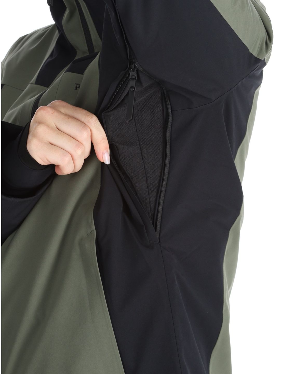 Peak Performance, W Rider Tech 2L chaqueta de esquí mujeres Pine Needle / Black negro, verde 