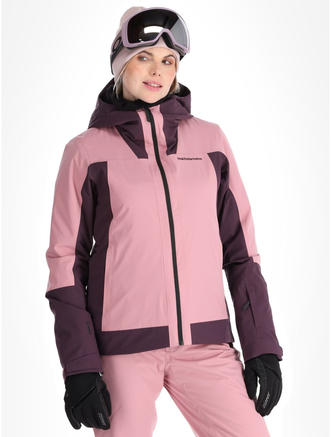 Peak Performance, W Rider Tech 2L chaqueta de esquí mujeres Bitter Root / Mystic Purple púrpura, rosa 