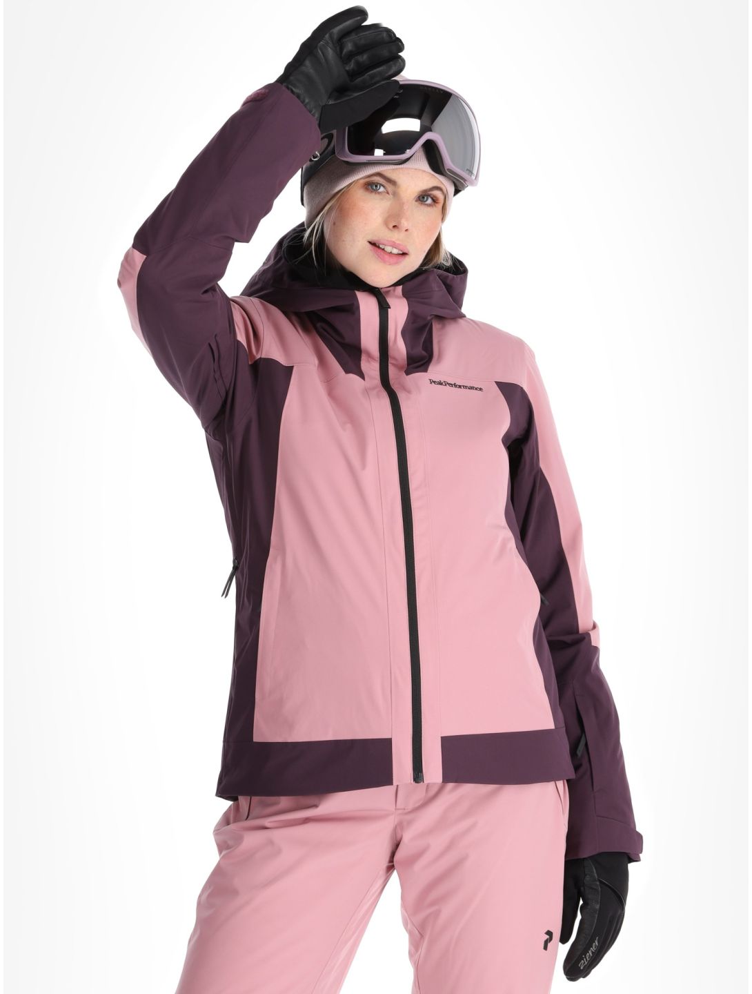 Peak Performance, W Rider Tech 2L chaqueta de esquí mujeres Bitter Root / Mystic Purple púrpura, rosa 