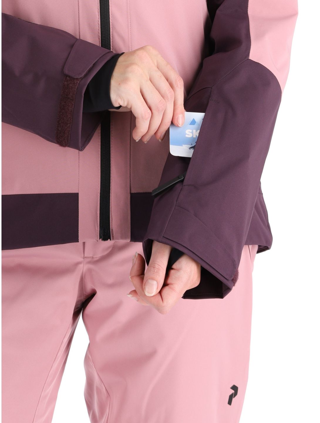 Peak Performance, W Rider Tech 2L chaqueta de esquí mujeres Bitter Root / Mystic Purple púrpura, rosa 