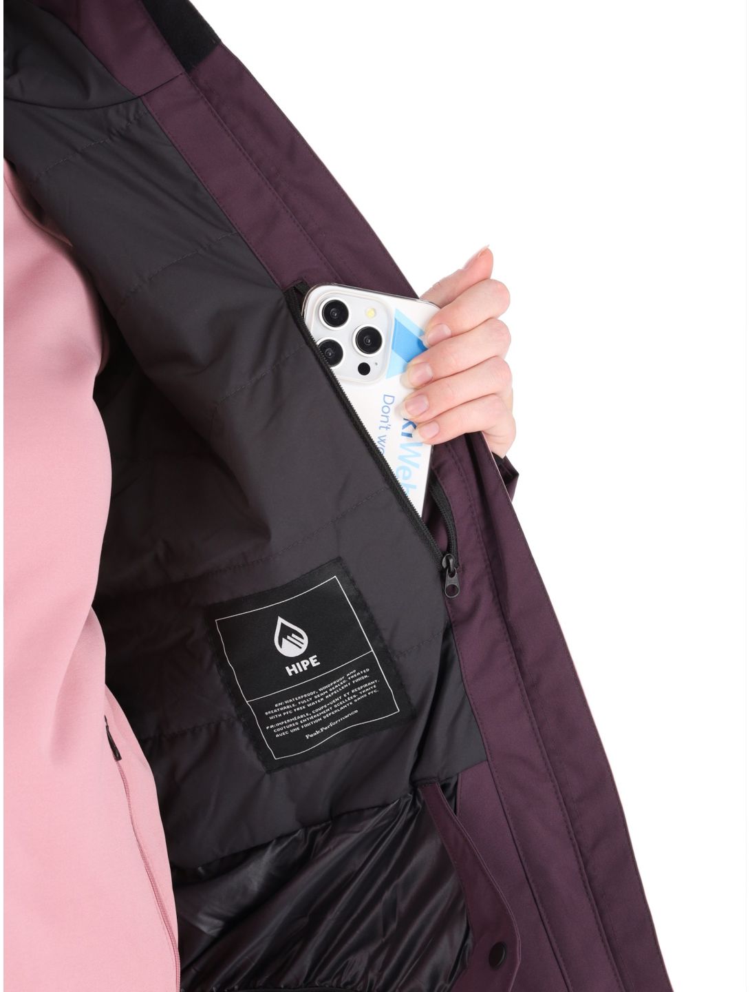 Peak Performance, W Rider Tech 2L chaqueta de esquí mujeres Bitter Root / Mystic Purple púrpura, rosa 