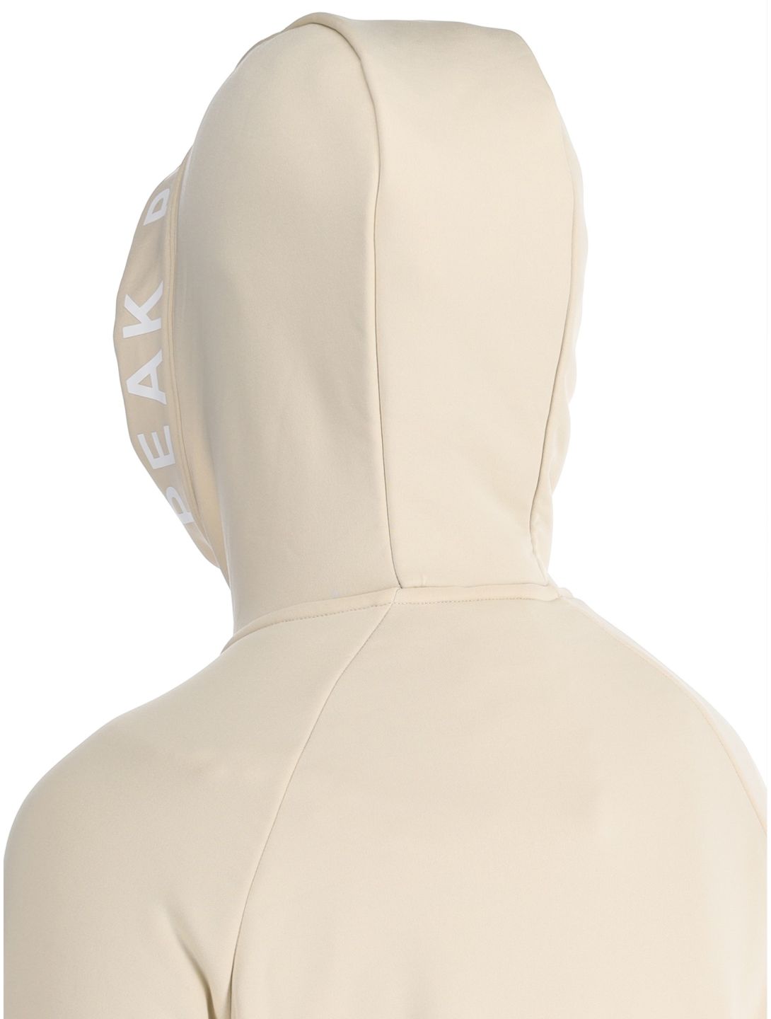 Peak Performance, W Rider Zip Hood chaleco mujeres Sand Fog beige 