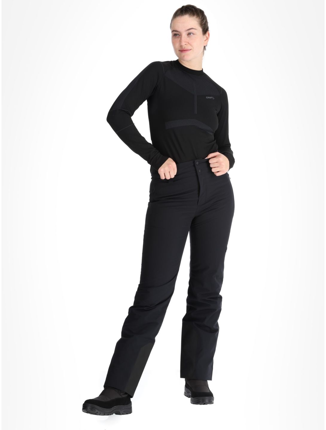 Peak Performance, W Shred 2L pantalones de esquí mujeres Black negro 