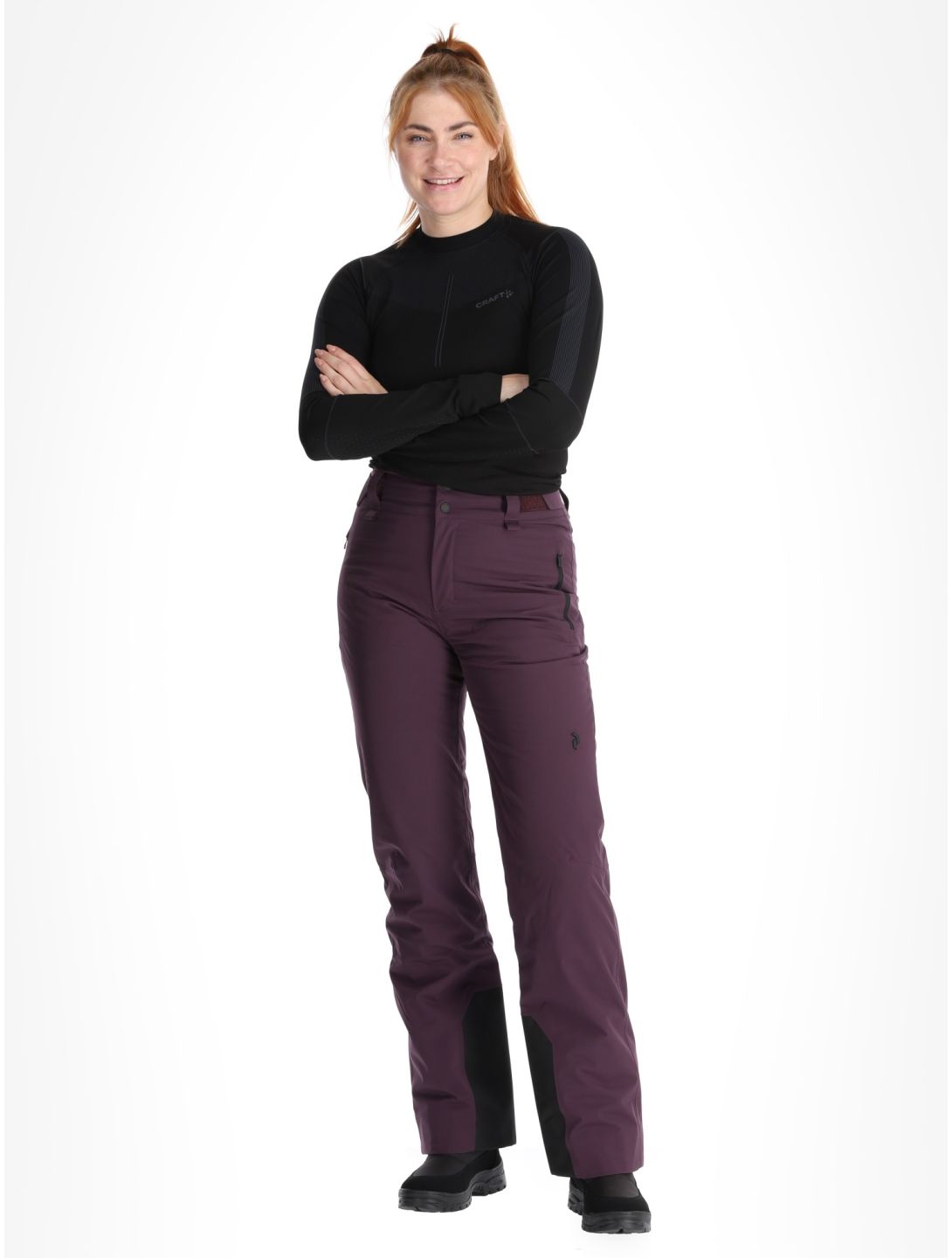 Peak Performance, W Shred 2L pantalones de esquí mujeres Mystic Purple púrpura 