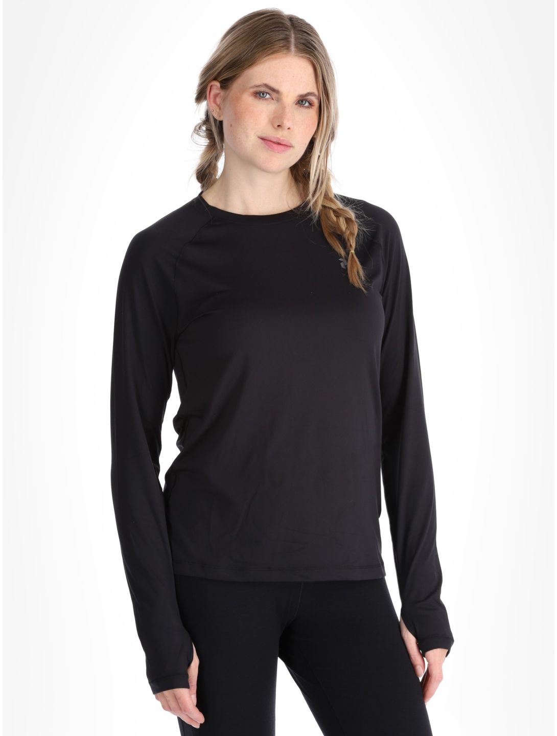 Peak Performance, W Spirit camisa termoactiva mujeres Black negro 