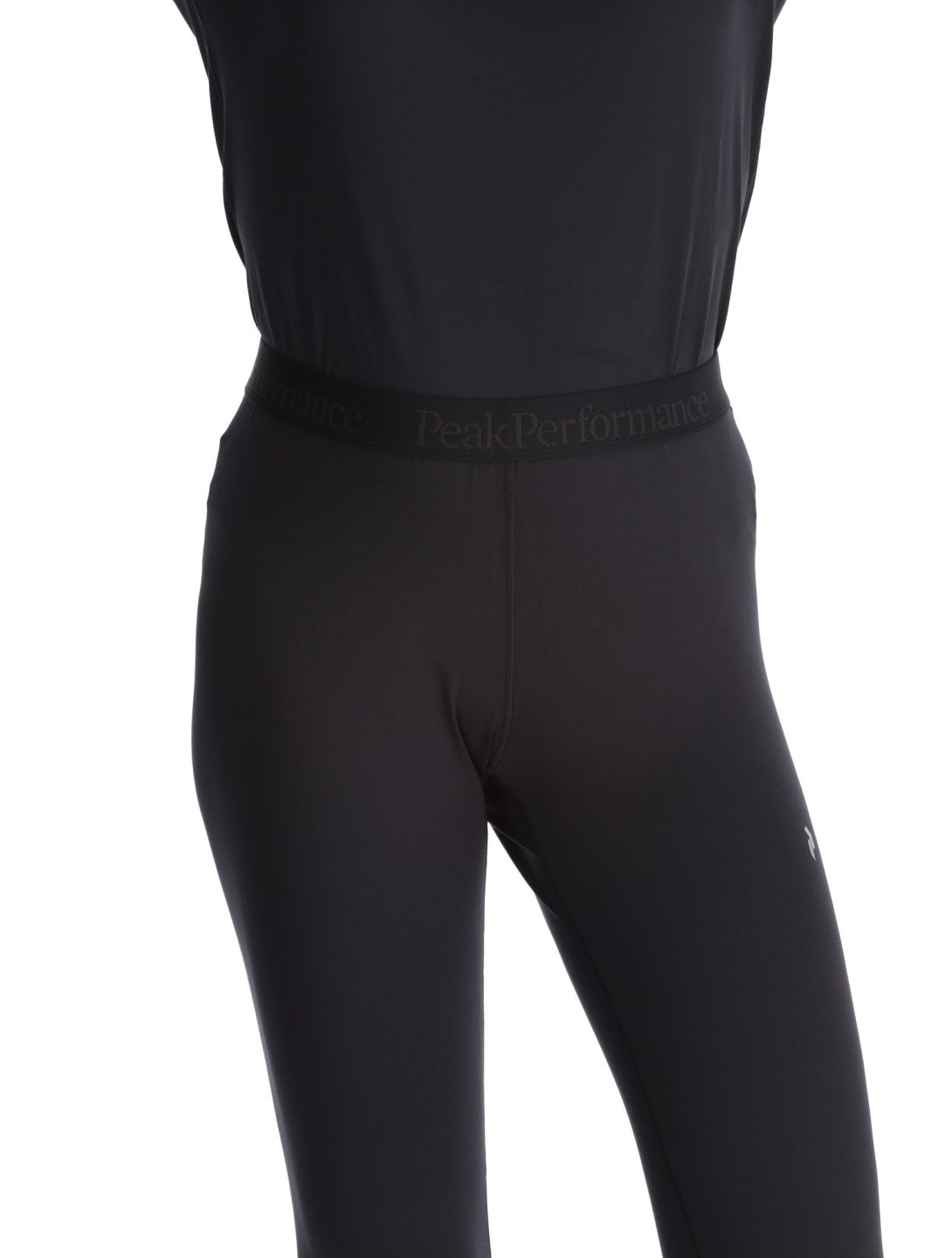 Peak Performance, W Spirit Short John 3/4 pantalón termoactivo mujeres Black negro 