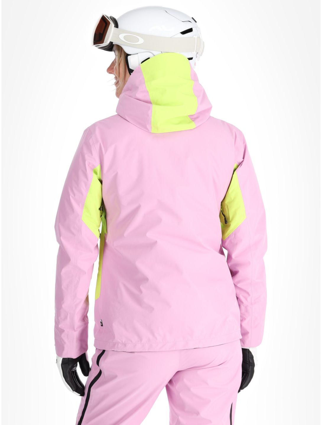 Picture, Acidid 3L chaqueta de esquí hardshell mujeres Orchid Acid Lime rosa, verde 