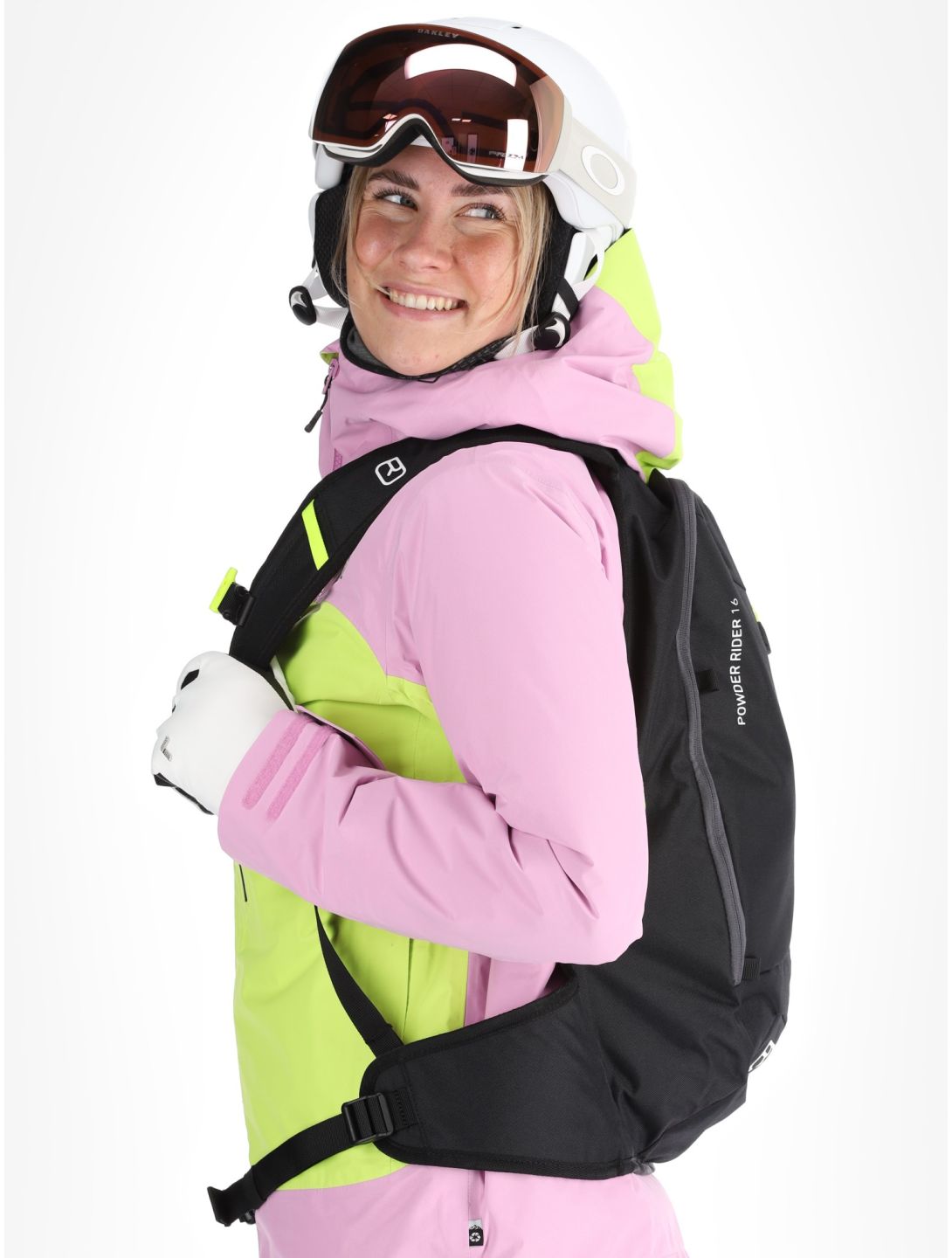 Picture, Acidid 3L chaqueta de esquí hardshell mujeres Orchid Acid Lime rosa, verde 