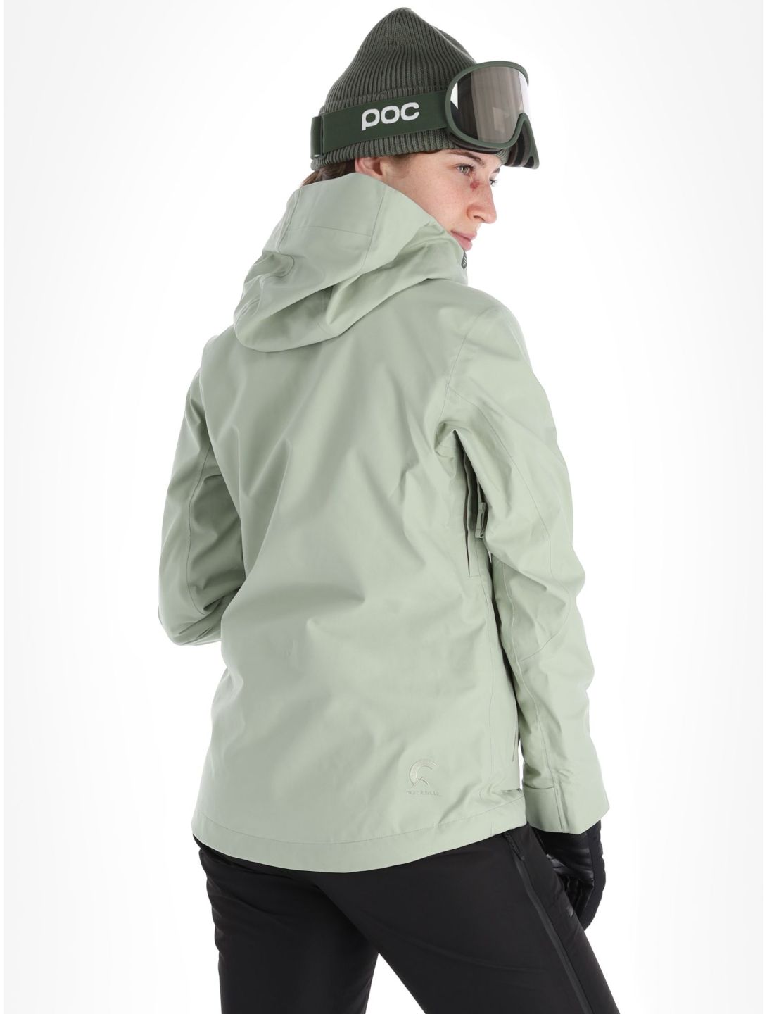 Picture, Aeron 3L chaqueta de esquí hardshell mujeres Desert Sage verde 