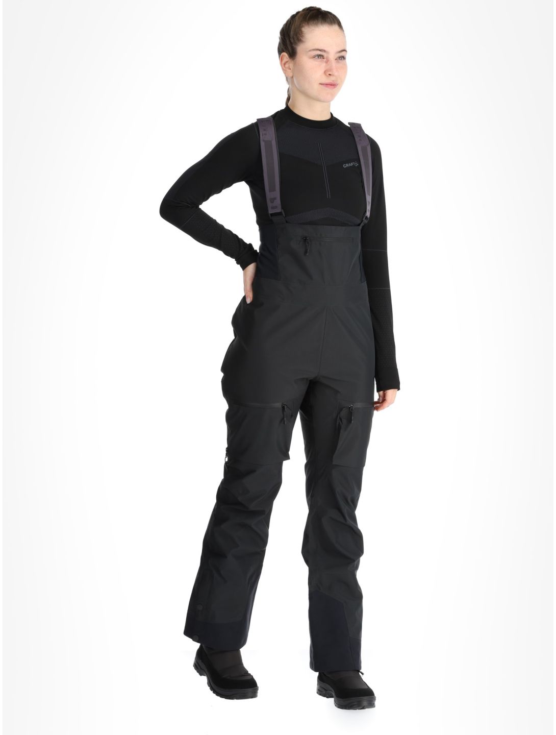 Picture, Aeron 3L pantalones de esquí hardshell mujeres Black negro 