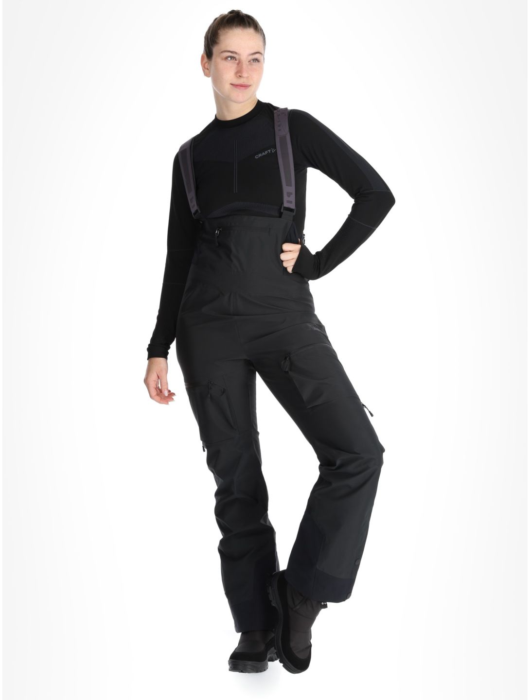 Picture, Aeron 3L pantalones de esquí hardshell mujeres Black negro 