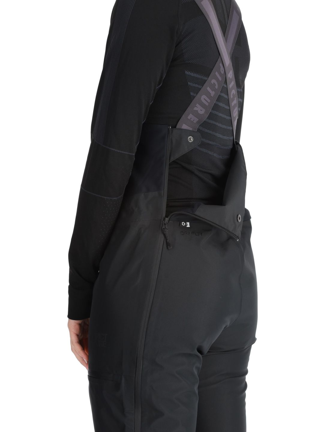 Picture, Aeron 3L pantalones de esquí hardshell mujeres Black negro 