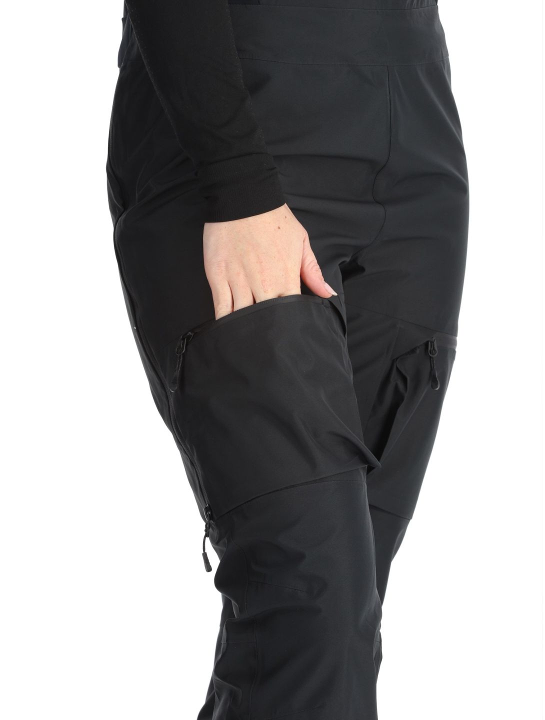 Picture, Aeron 3L pantalones de esquí hardshell mujeres Black negro 