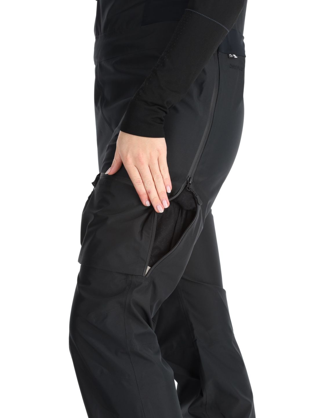 Picture, Aeron 3L pantalones de esquí hardshell mujeres Black negro 