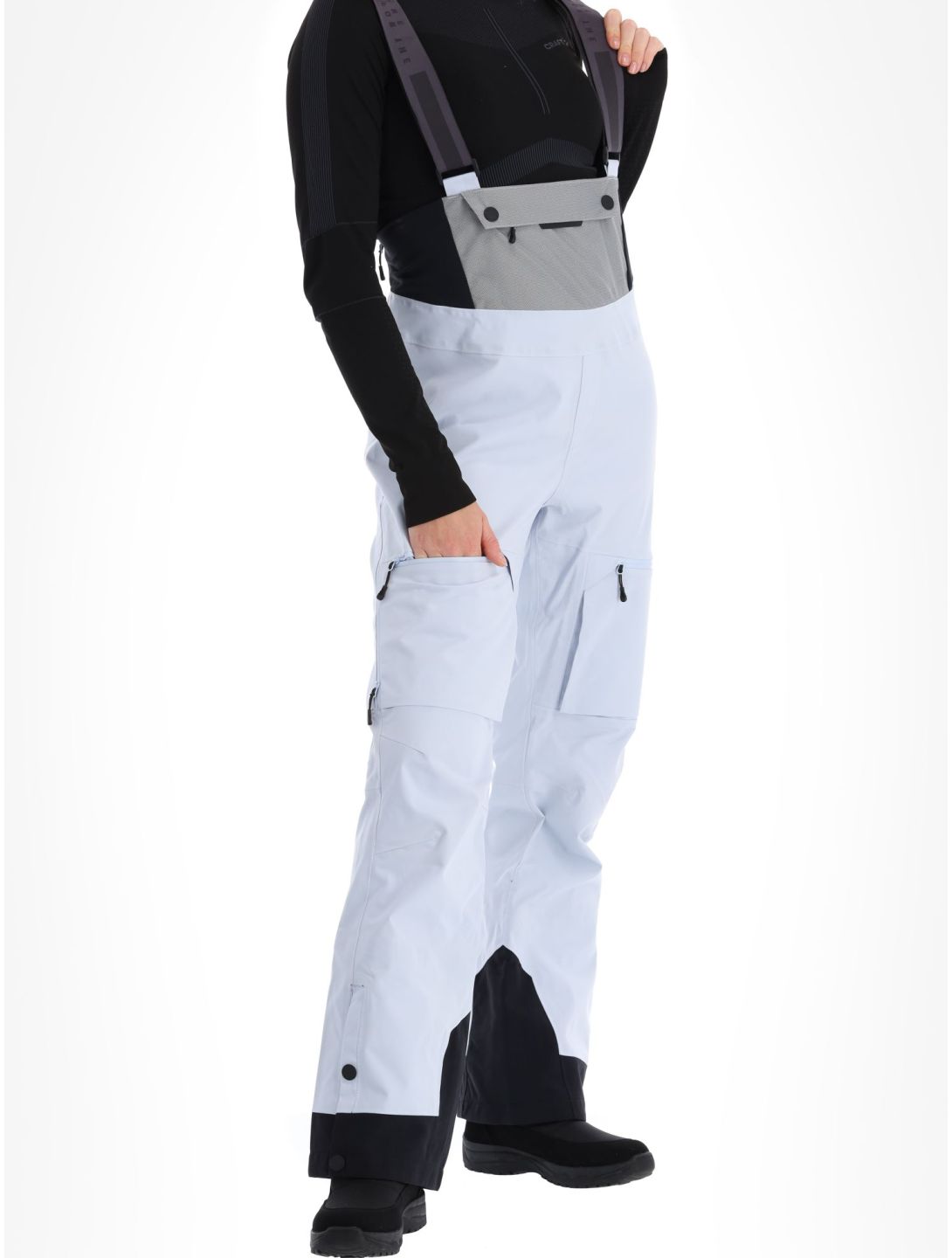 Picture, Aeron 3L pantalones de esquí hardshell mujeres Ice Melt azul 