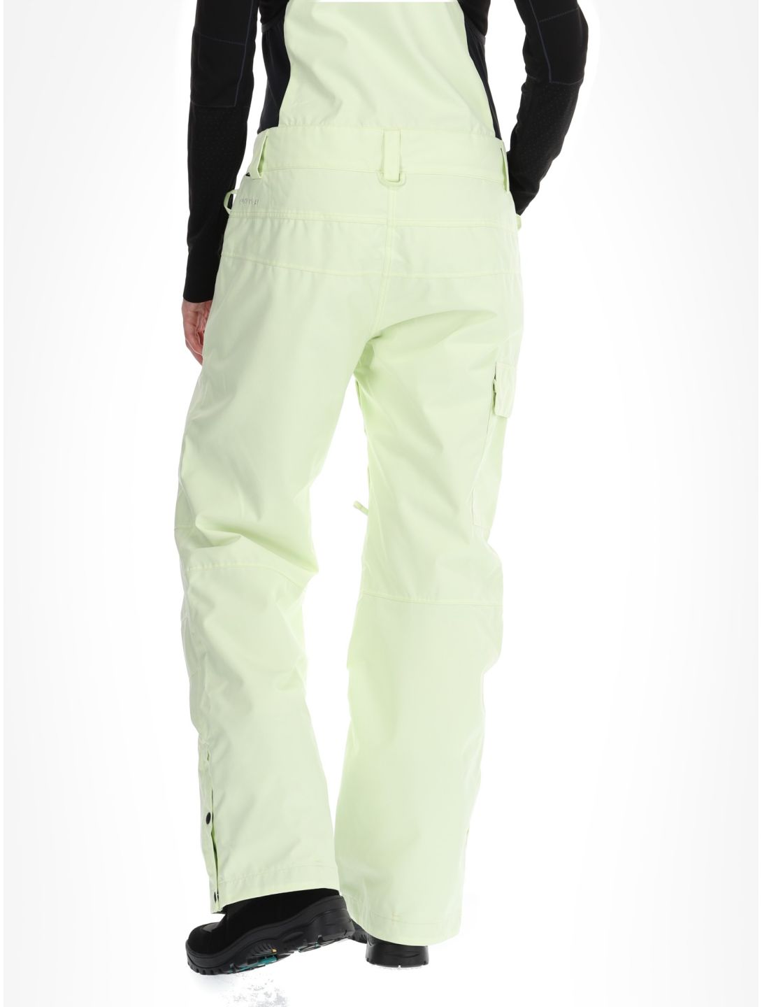 Picture, Brita pantalones de esquí BIB mujeres Lime Cream verde 