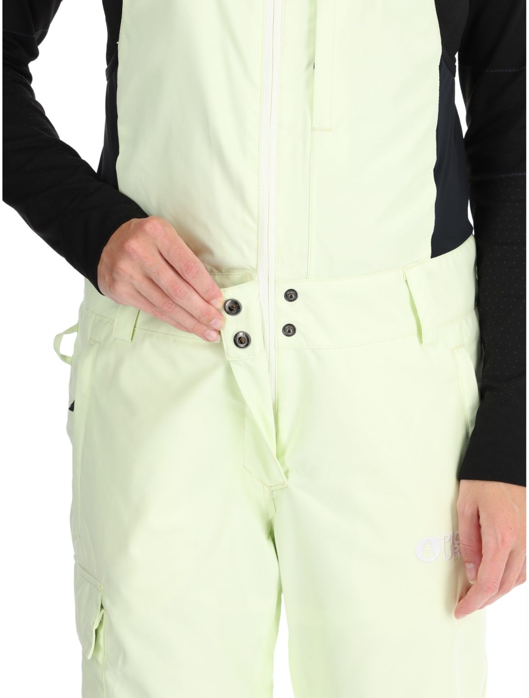 Picture, Brita pantalones de esquí BIB mujeres Lime Cream verde 