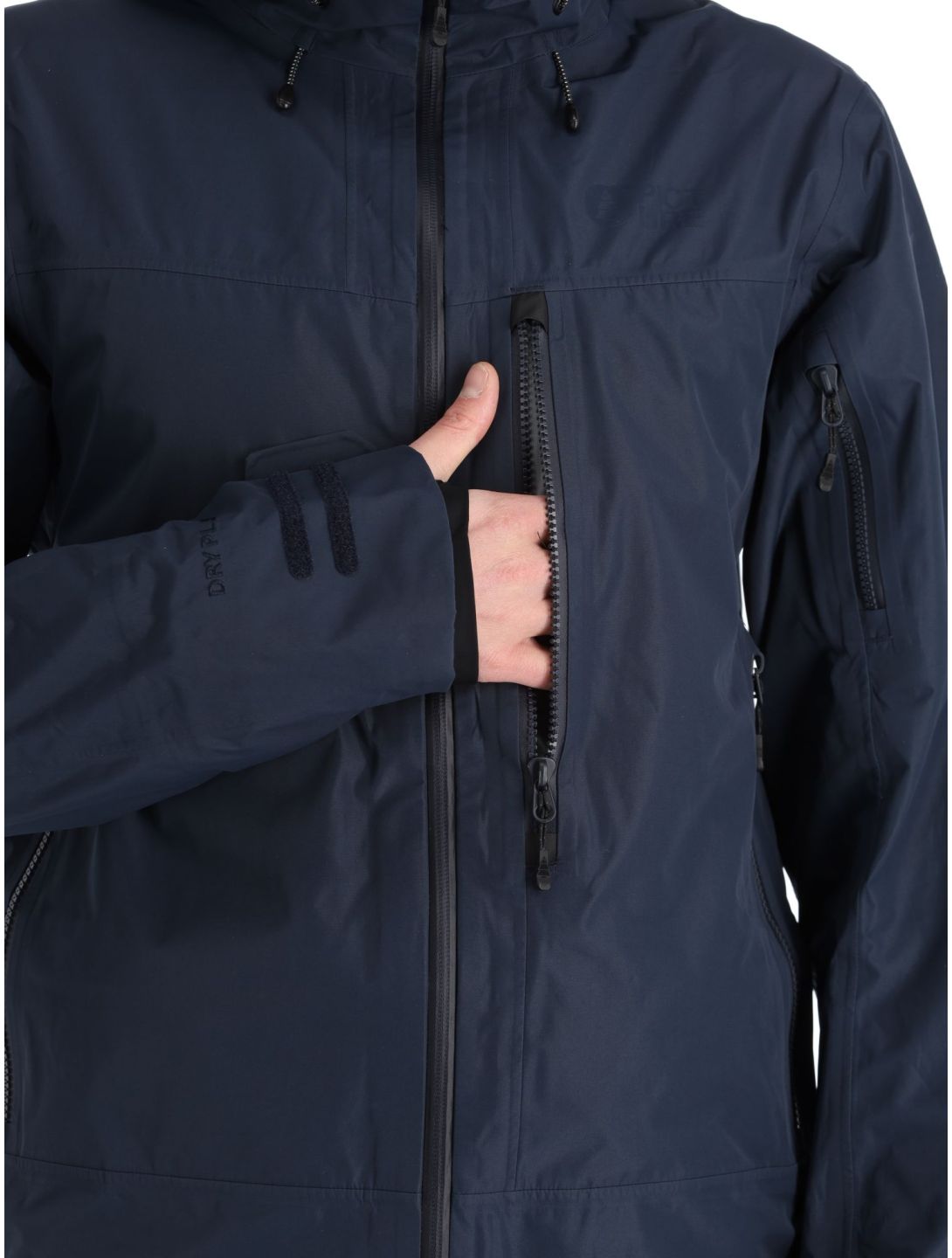 Picture, Broader 3L chaqueta de esquí hardshell hombres Dark Blue azul 