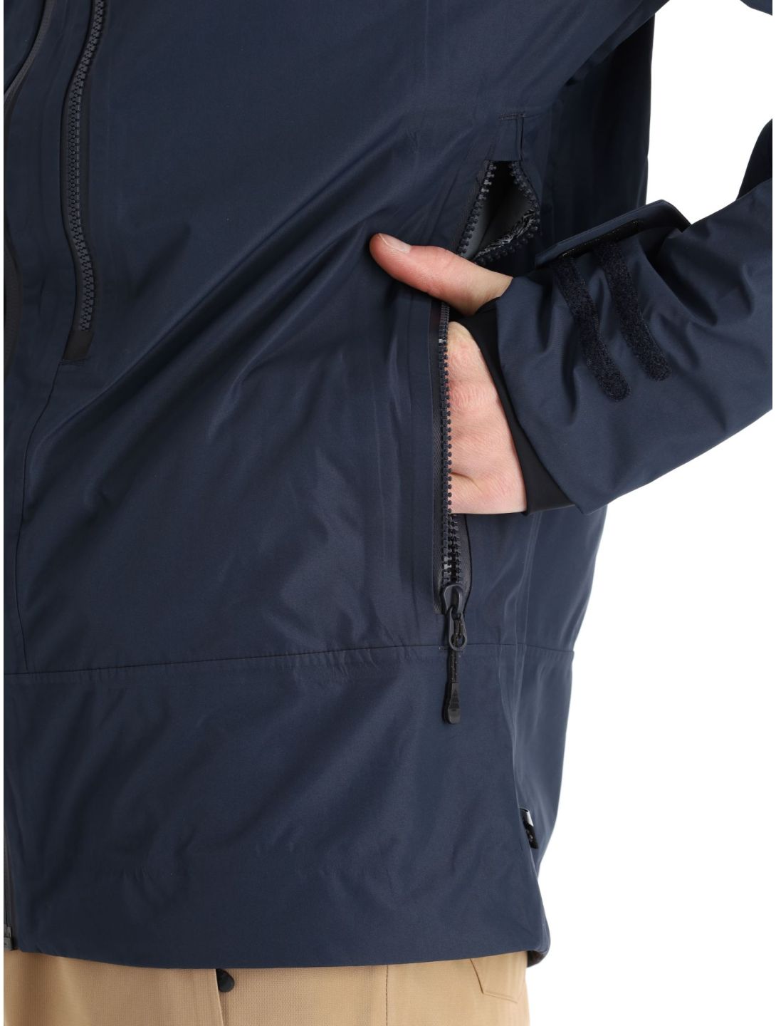 Picture, Broader 3L chaqueta de esquí hardshell hombres Dark Blue azul 