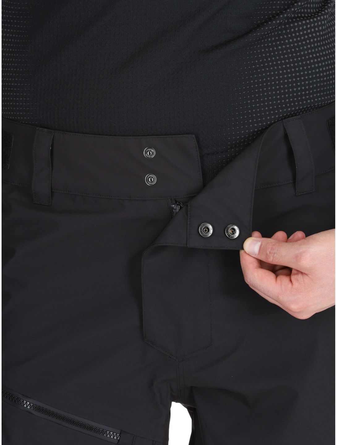 Picture, Eron 3L pantalones de esquí hardshell hombres Black negro 