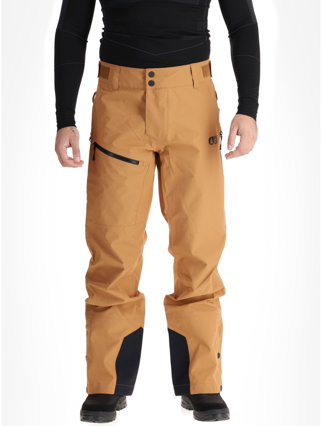 Picture, Eron 3L pantalones de esquí hardshell hombres Brown Sugar marrón 