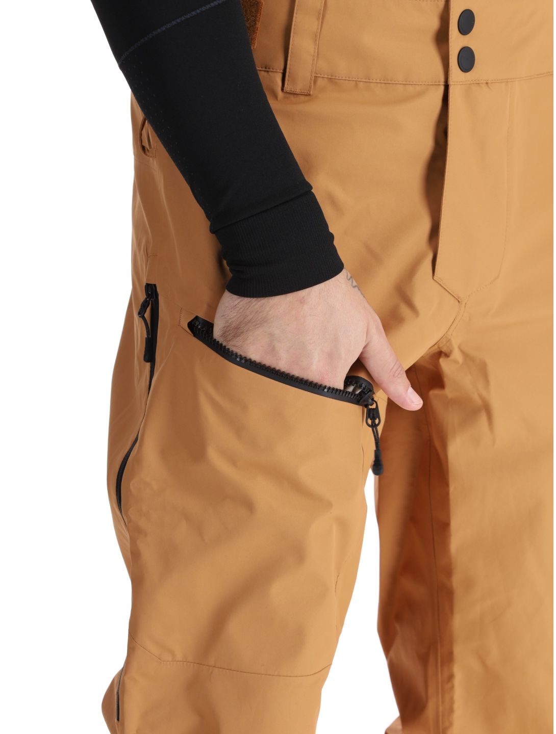 Picture, Eron 3L pantalones de esquí hardshell hombres Brown Sugar marrón 